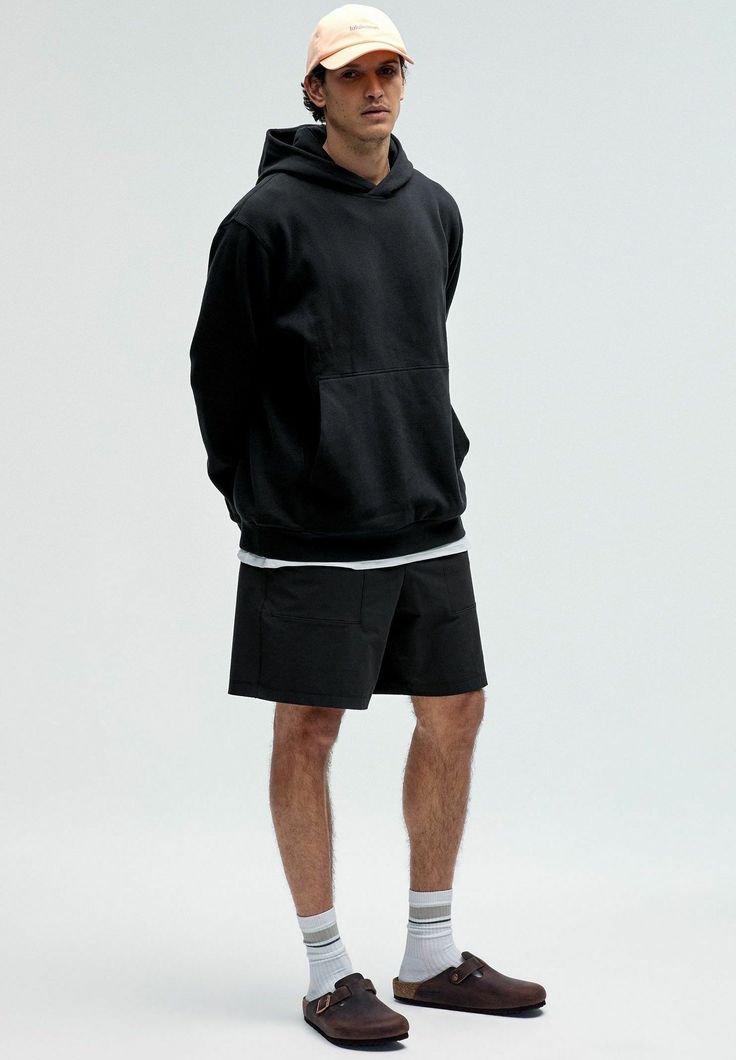 lululemon STEADY STATE PULLOVER - Bluza z kapturem - black